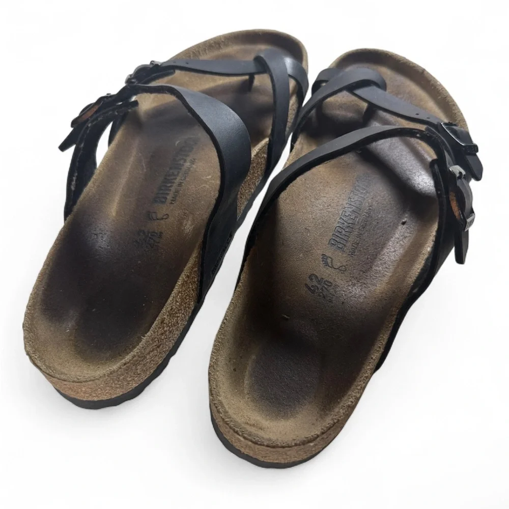 Birkenstock Mayari Sandal Size 42 Women 11 Men 9 Dark Brown - Picture 7 of 8